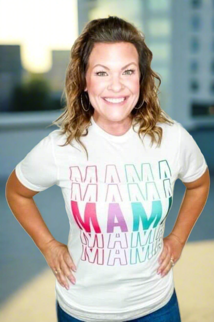 [MAMA Stacked Ombre] Tee Shirt