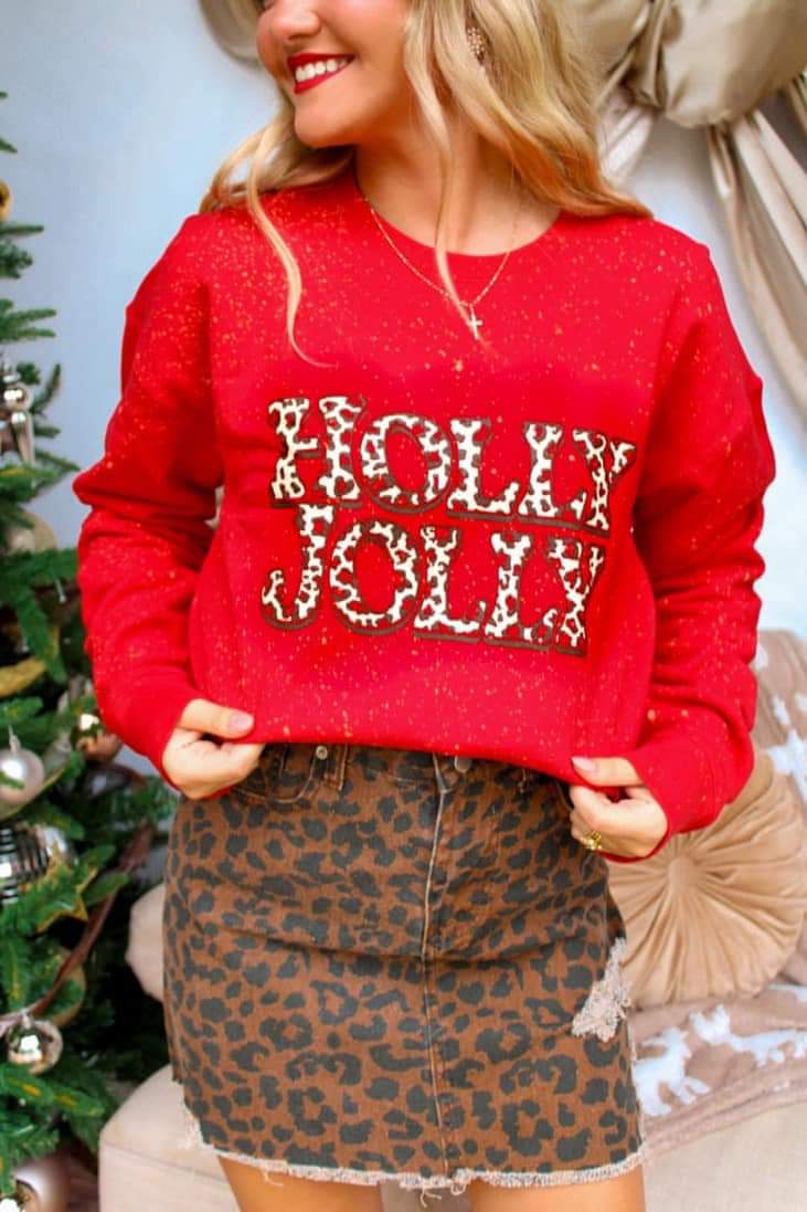 PRE-SALE [Holly Jolly] Crew Sweatshirt