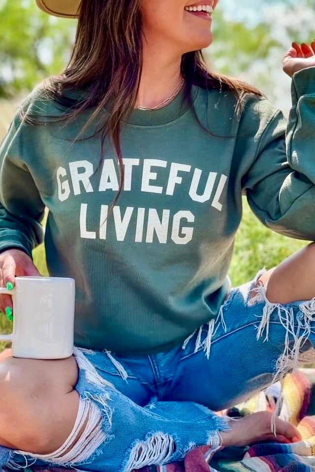 [Grateful Living] Sweatshirt