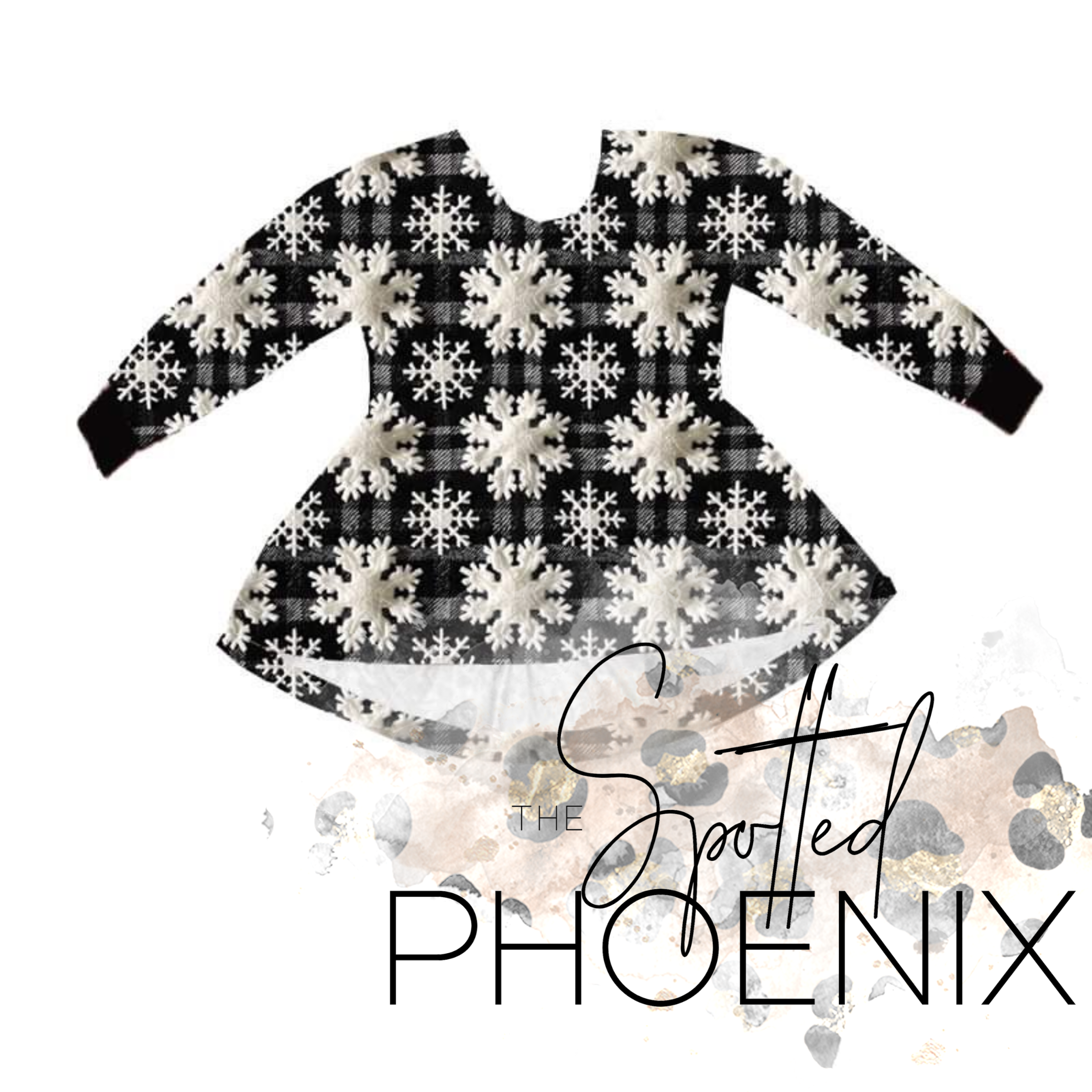 PRE-SALE [Snowflake Kisses] Peplum