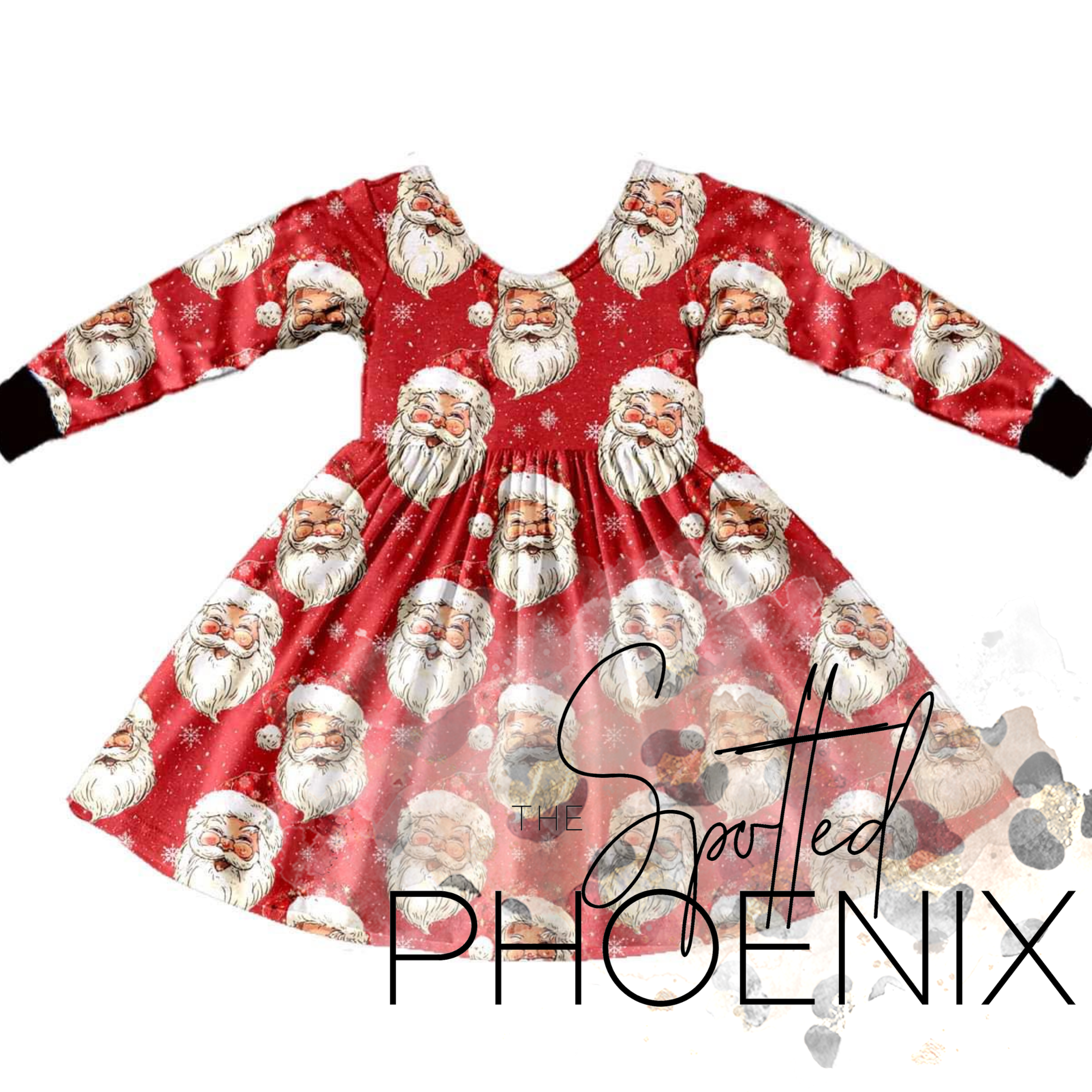 PRE-SALE [Jolly Ol' St. Nick] Twirl Dress or Raglan