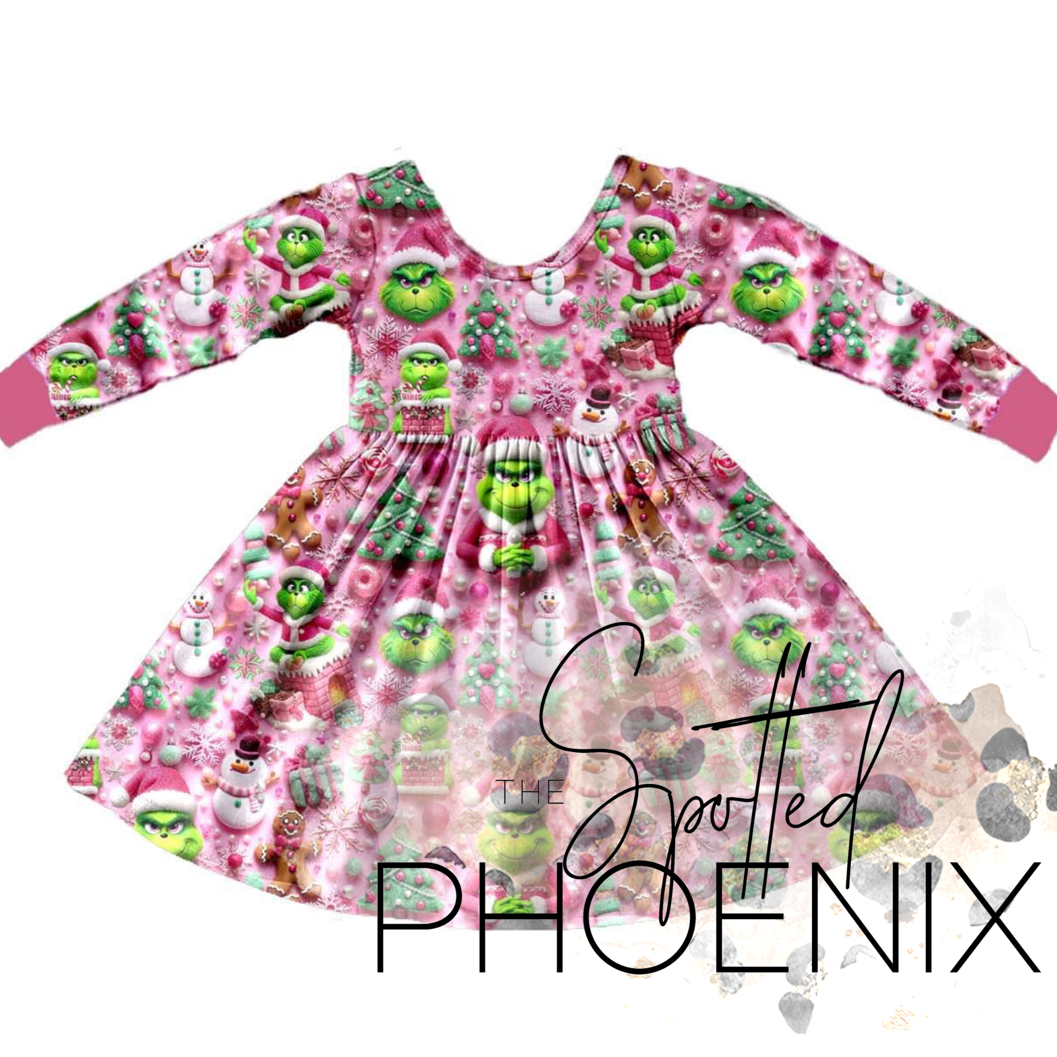 PRE-SALE [Meanie in Pink] Twirl Dress