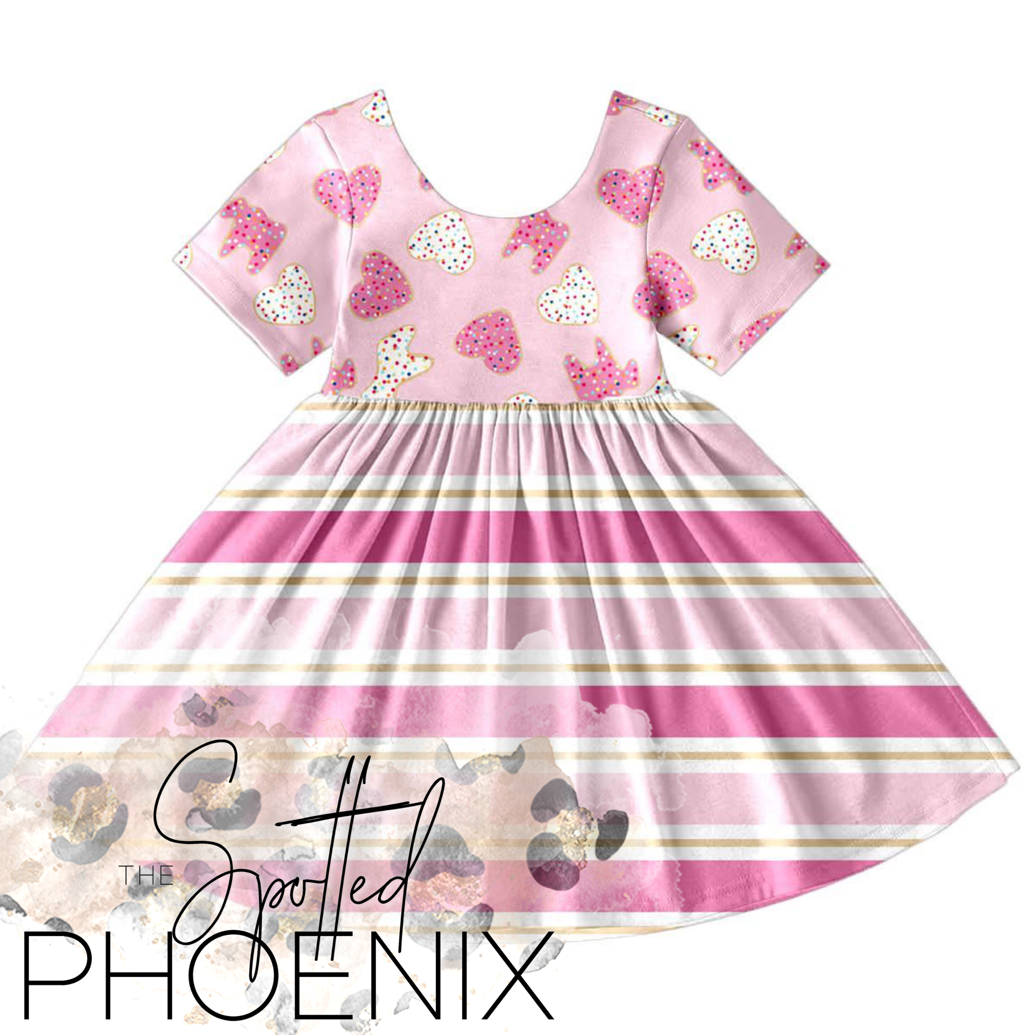 PRE-SALE [Will Zoo Be My Valentine] Twirl Dress