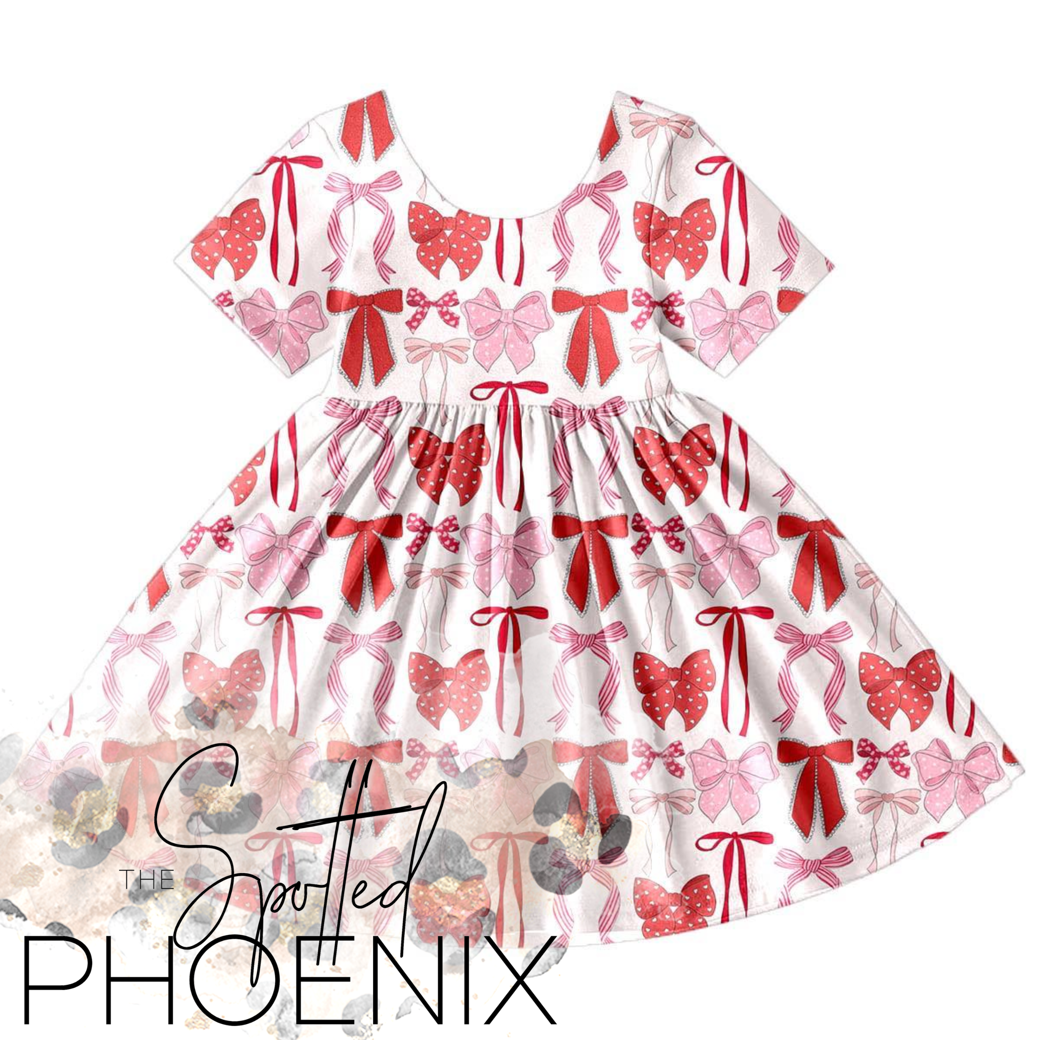 PRE-SALE [Bow Love] Twirl Dress