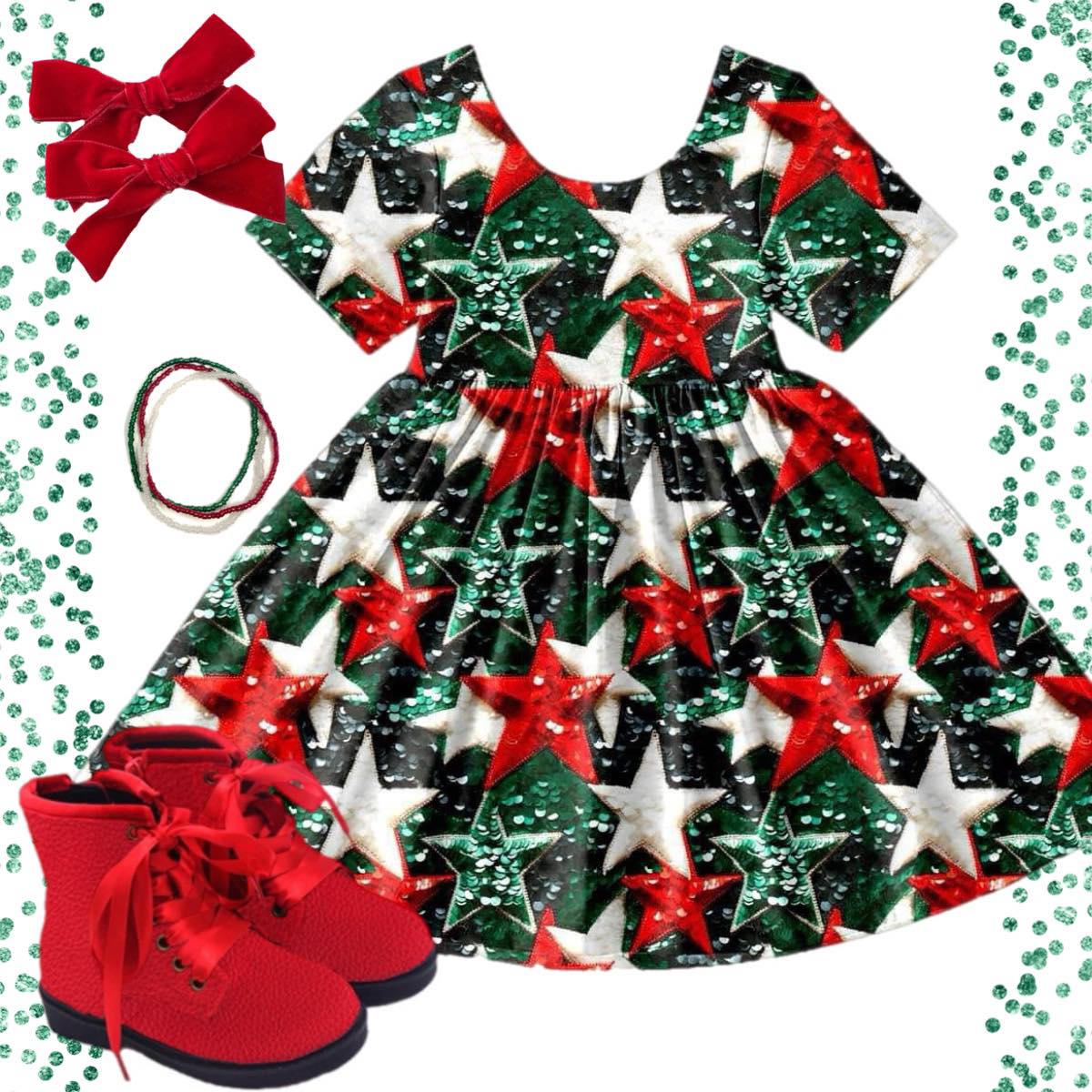 PRE-SALE [Christmas Story] Twirl Dress