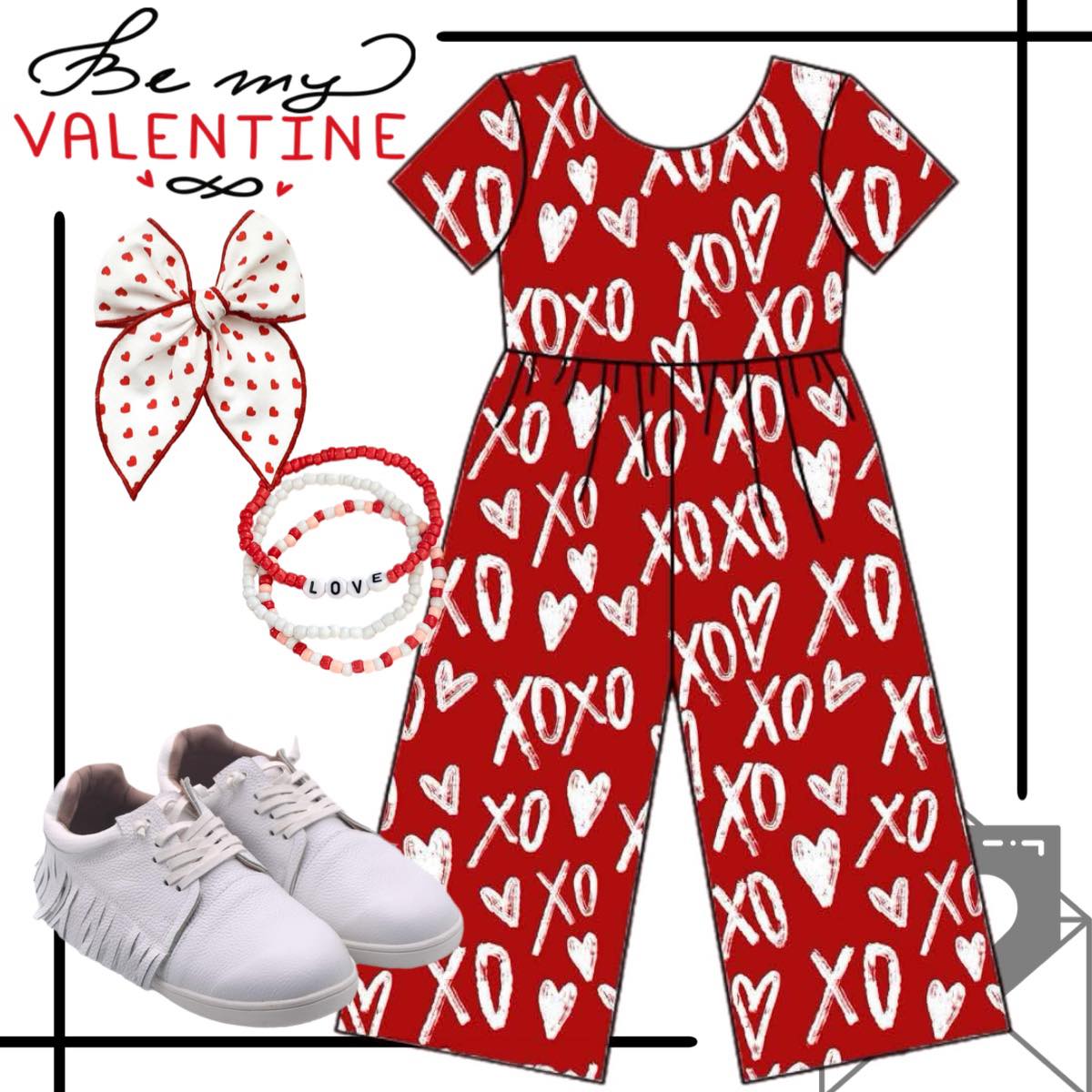 PRE-SALE [Be My Valentine] Romper