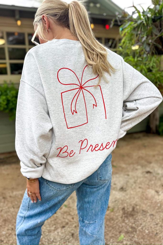 PRE-SALE [Be Present] Crew Sweatshirt