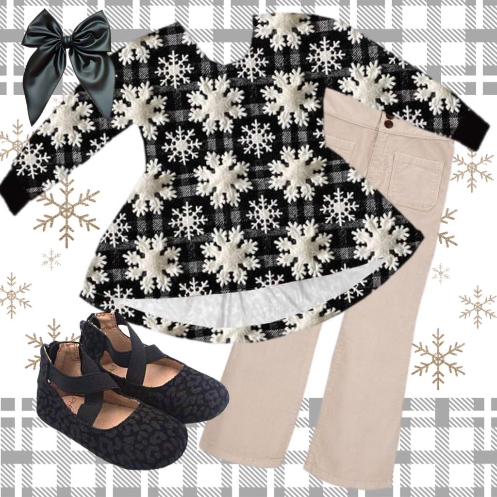 PRE-SALE [Snowflake Kisses] Peplum