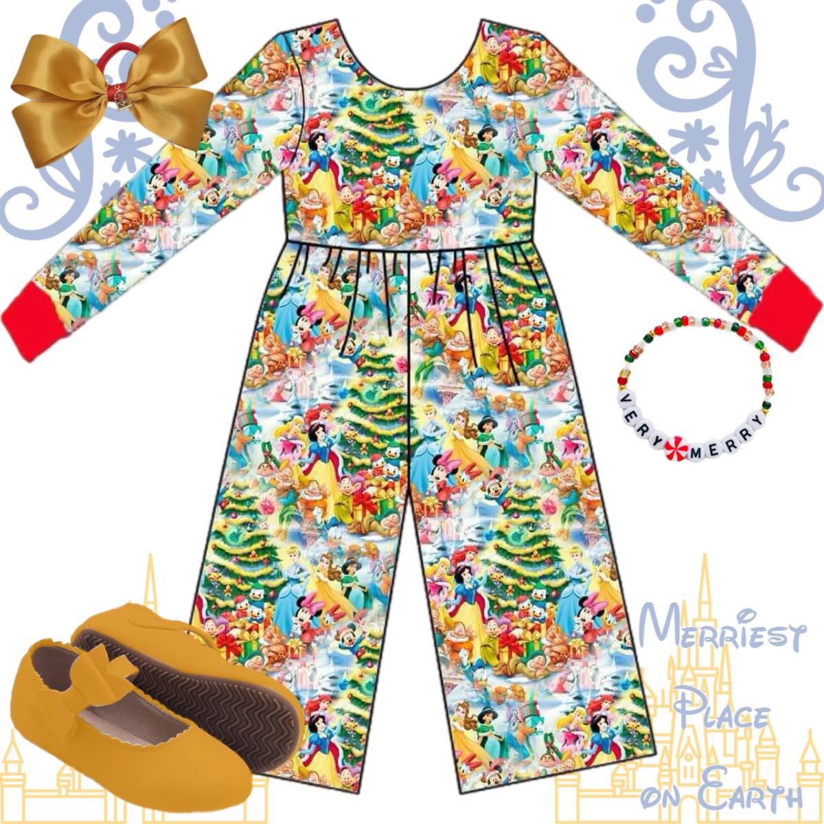 PRE-SALE [Merriest Place on Earth] Romper