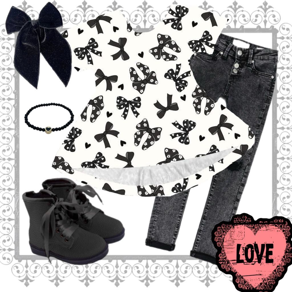 [Little Black Bows] Peplum