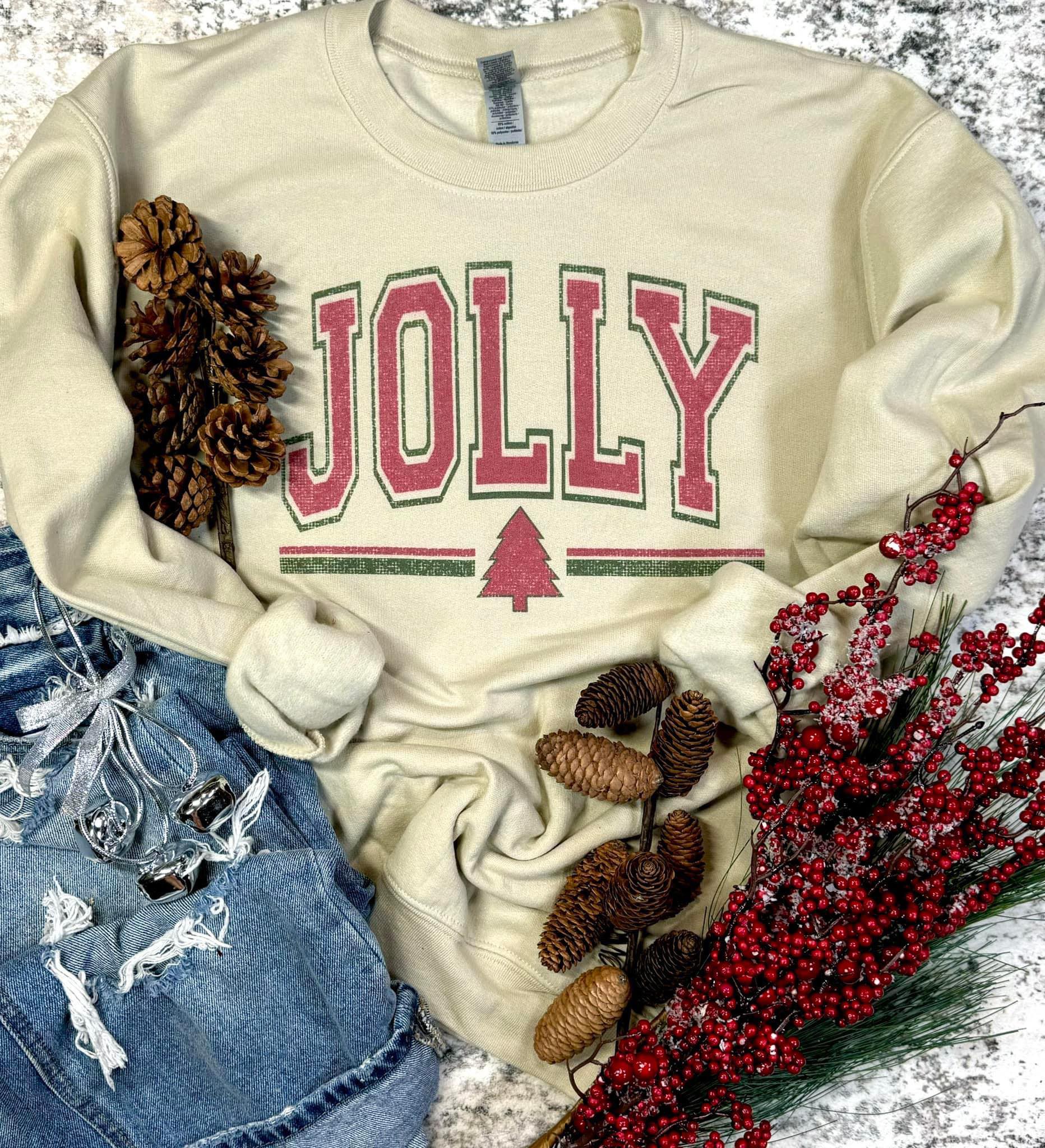 PRE-SALE [Vintage Jolly] Crew Sweatshirt