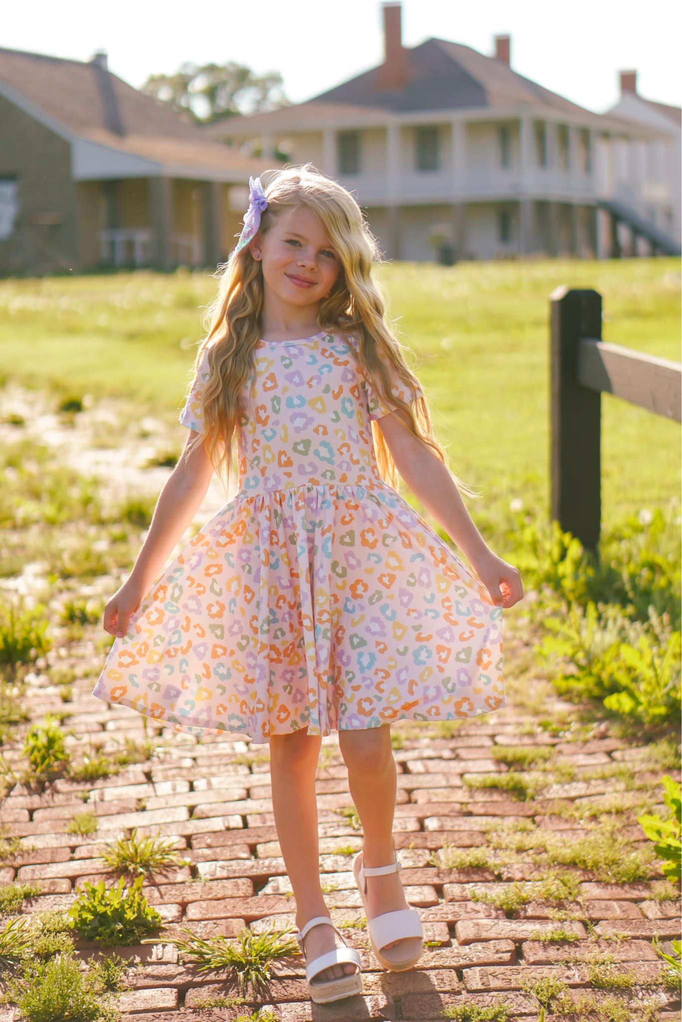 [Autumn Leopard] Twirl Dress