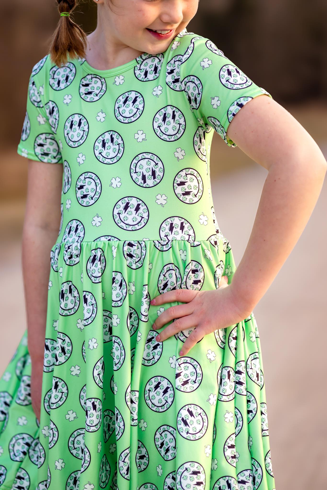 [Four Leaf Smiles] Twirl Dress