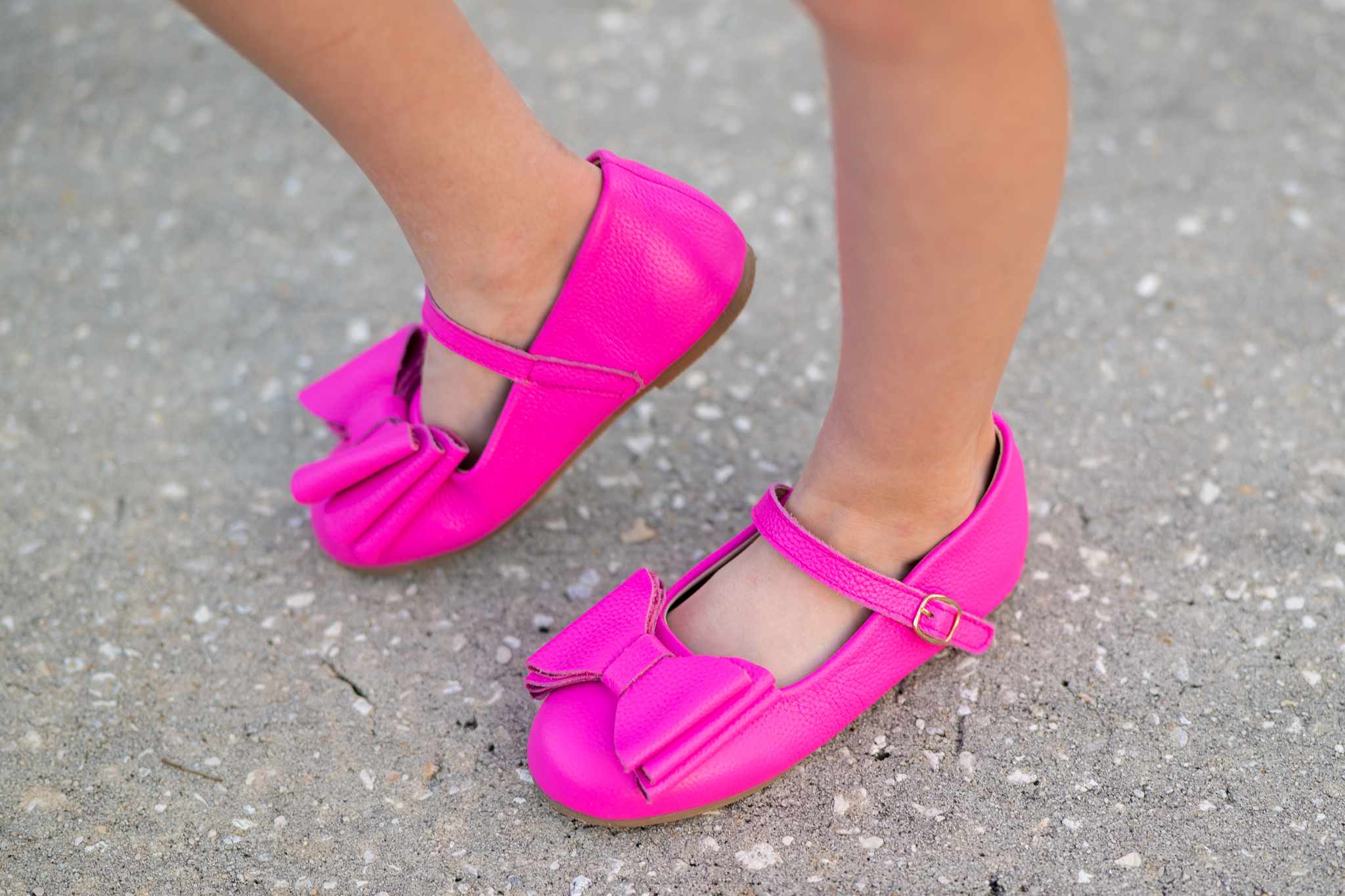 [Magenta] NEW Bow Shoes