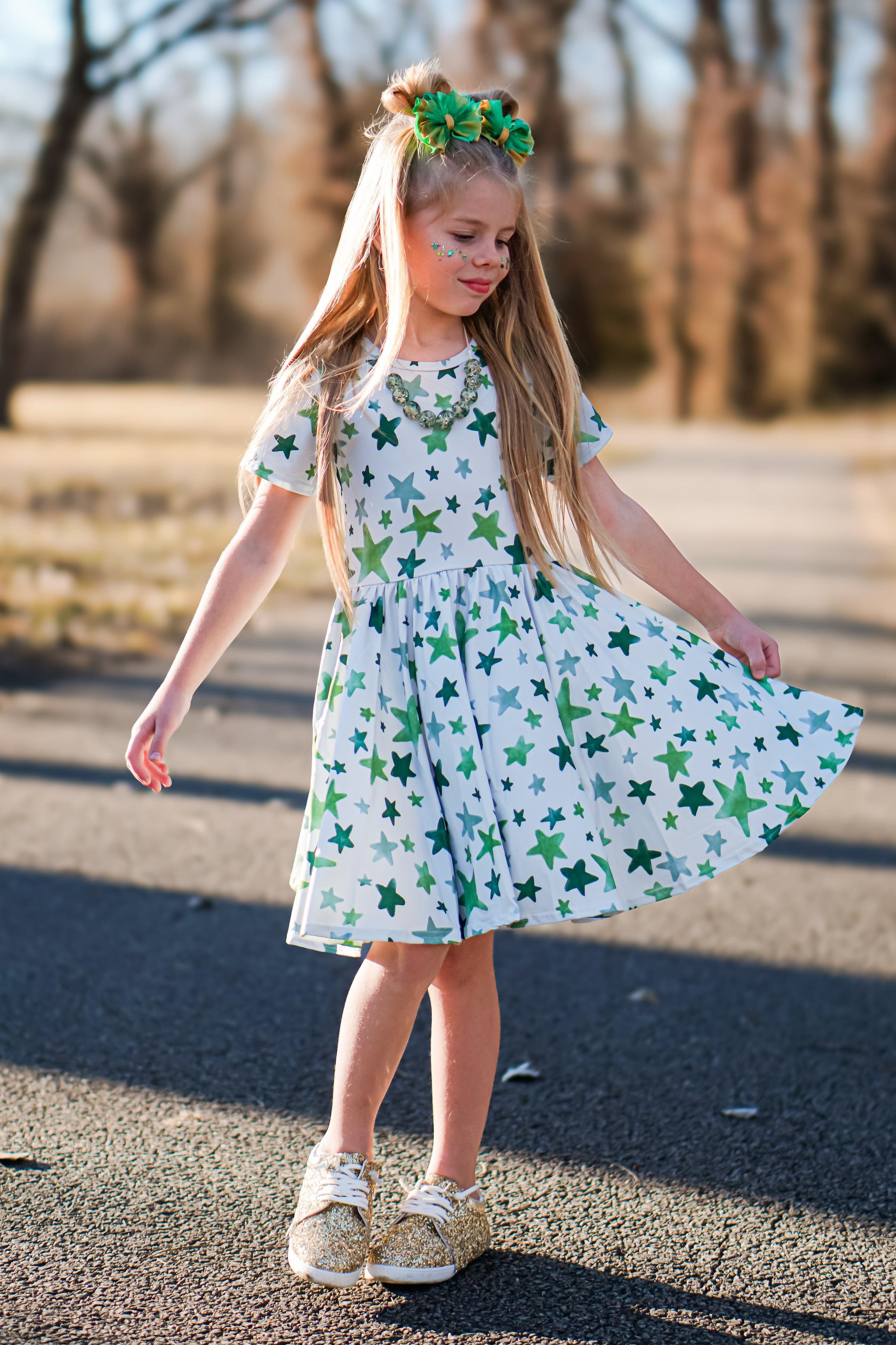 [Oh My Lucky Stars] Twirl Dress