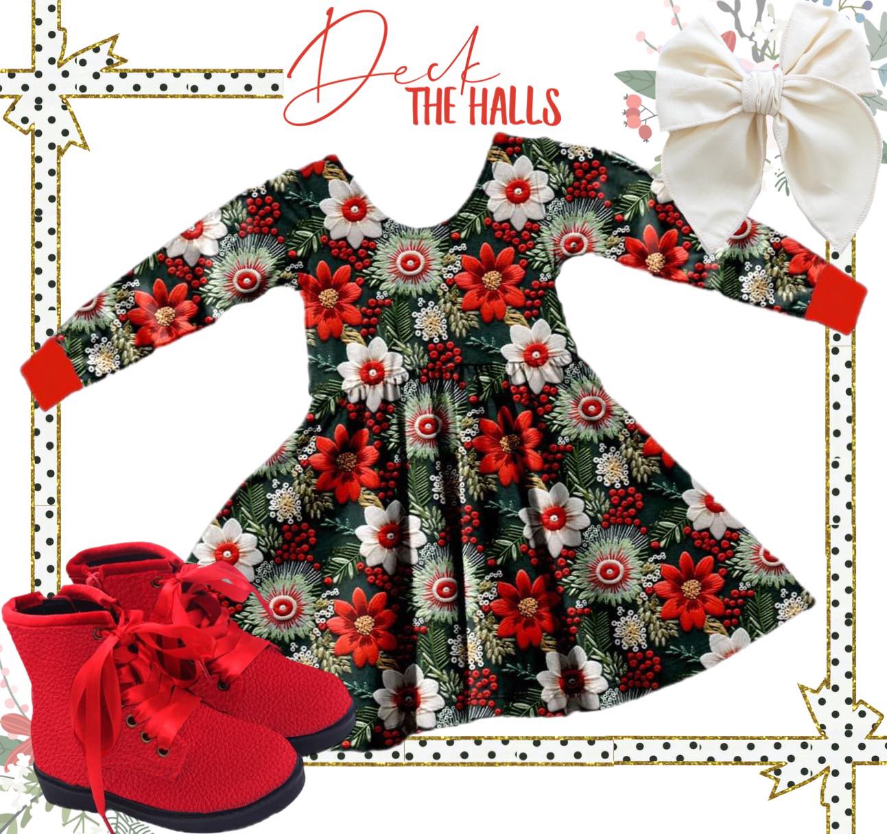 [Deck the Halls] Twirl Dress