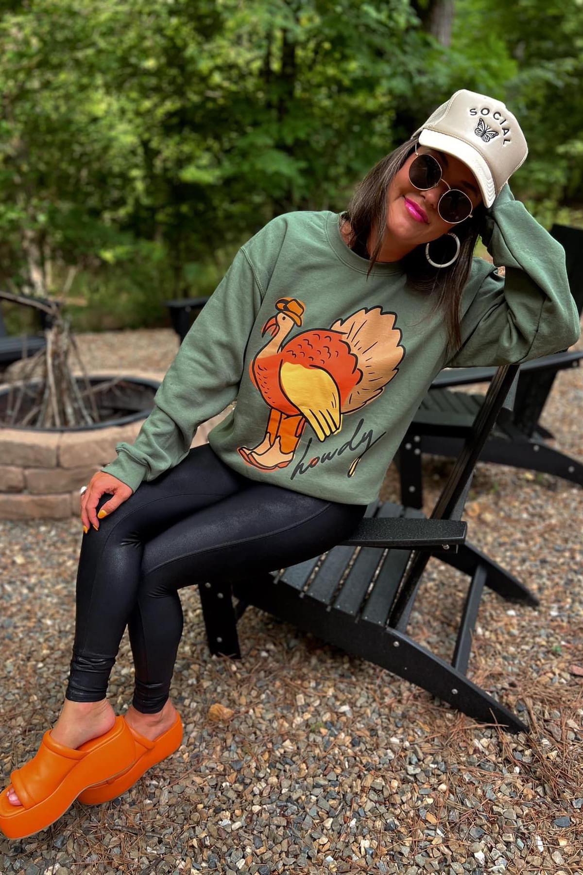 [Howdy] Turkey Sweatshirt