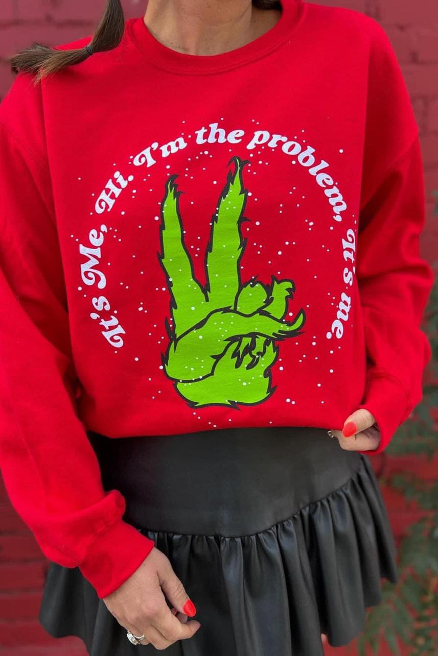 [Hello, It's Me] Gr*nch Sweatshirt