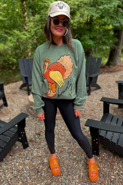 [Howdy] Turkey Sweatshirt