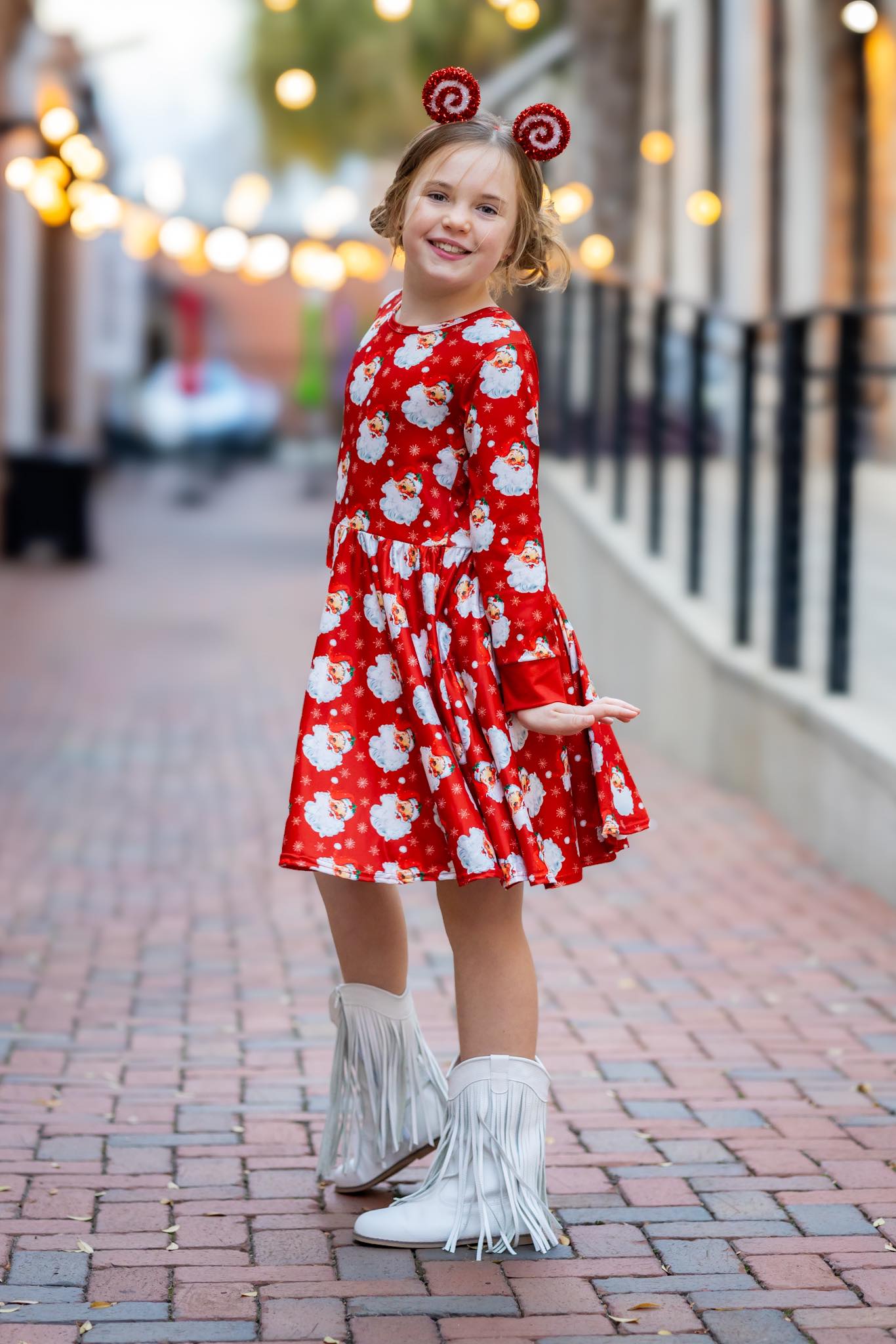 [Christmas Claus] Twirl Dress