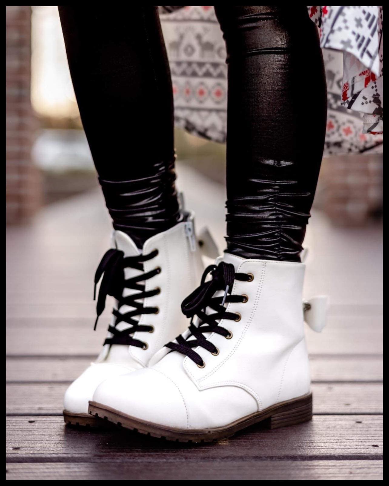 White] Boots – The Spotted Phoenix, LLC